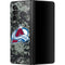 NHL Colorado Avalanche Camo Galaxy Z Fold3 5G Skin